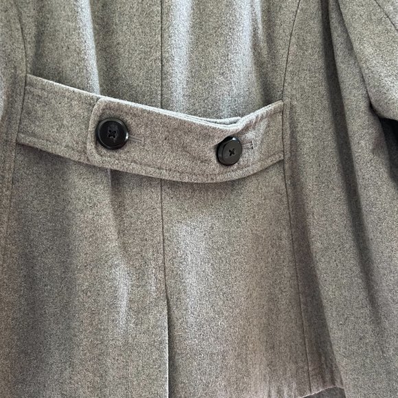 Old Navy Gray Pea Coat - Picture 8 of 11
